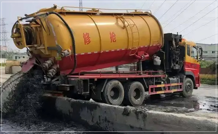 左权沉淀池清理案例